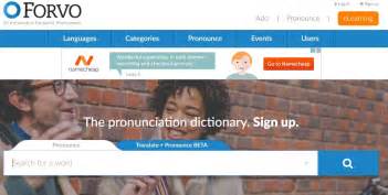 forvo|Forvo Review – Learn the Correct Pronunciation for Any Word in Any.